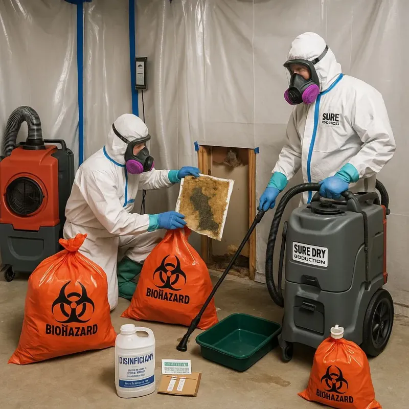 Contaminated Water Handling Protocols process in Lakeview, CA