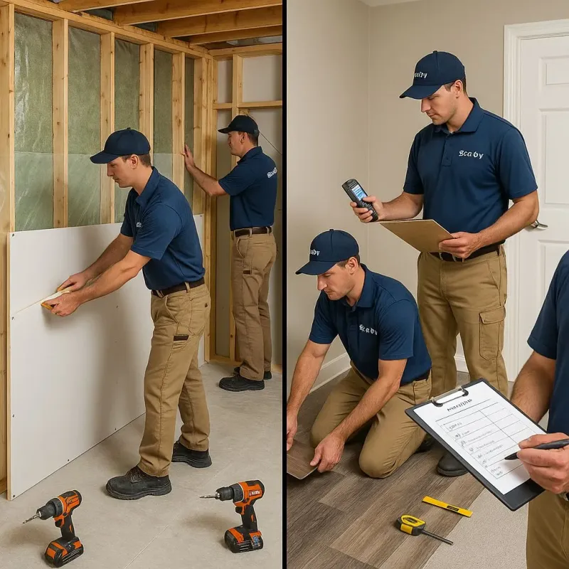 Repairs and Reconstruction process in Lakeview, CA